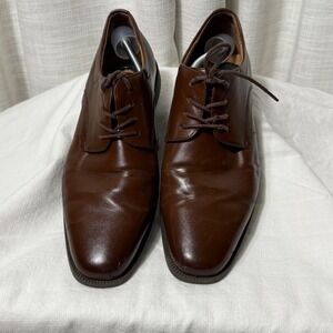 Nunn Bush‎ Mens Brown Leather Oxford Dress Shoes Size 9M